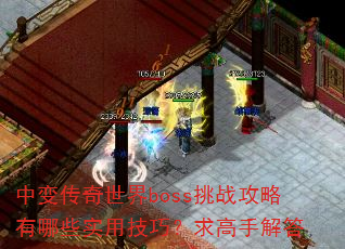 �б䴫������boss��ս��������Щʵ�ü��ɣ�����ֽ��