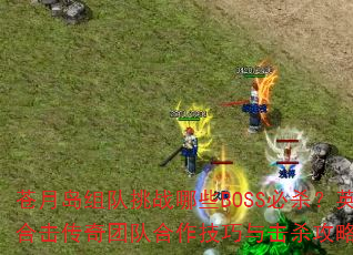 ���µ������ս��ЩBOSS��ɱ��Ӣ�ۺϻ������ŶӺ����������ɱ���Խ�����