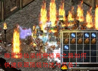 暗黑修仙录传奇修真之路如何快速获取顶级功法与装备? 暗黑修仙录传奇修真之路如何快速获取顶级功法与装备?