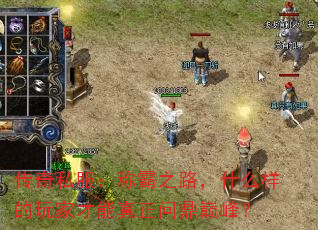 传奇私服:称霸之路,什么样的玩家才能真正问鼎巅峰? 传奇私服:称霸之路,什么样的玩家才能真正问鼎巅峰?