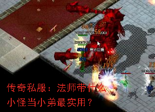 传奇私服:法师带什么小怪当小弟最实用? 传奇私服:法师带什么小怪当小弟最实用?