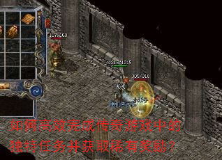 ��θ�Ч��ɴ�����Ϸ�еĶ������񲢻�ȡϡ�н�����