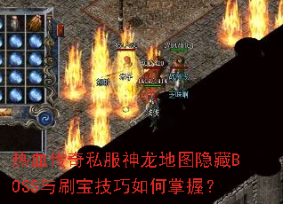 ��Ѫ����˽��������ͼ����BOSS��ˢ������������գ�