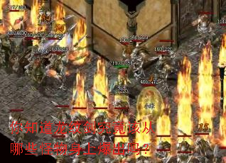 你知道龙纹剑究竟该从哪些怪物身上爆出吗? 你知道龙纹剑究竟该从哪些怪物身上爆出吗?