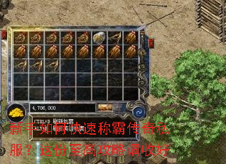 新手如何快速称霸传奇私服?这份至高攻略请收好 新手如何快速称霸传奇私服?这份至高攻略请收好