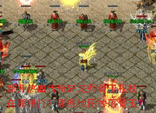 新开热血传奇SF法师骨玉权杖在哪里打?哪些地图掉落骨玉? 新开热血传奇SF法师骨玉权杖在哪里打?哪些地图掉落骨玉?