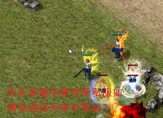 大庆逐鹿中原传奇私服如何快速提升角色等级? 大庆逐鹿中原传奇私服如何快速提升角色等级?