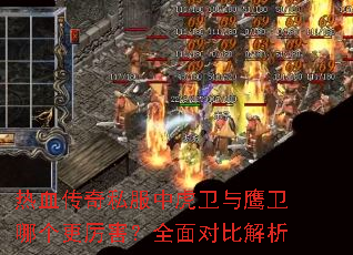 热血传奇私服中虎卫与鹰卫哪个更厉害?全面对比解析 热血传奇私服中虎卫与鹰卫哪个更厉害?全面对比解析