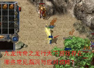 九龙传奇之龙行天下游戏存在哪些常见漏洞与应对攻略? 九龙传奇之龙行天下游戏存在哪些常见漏洞与应对攻略?
